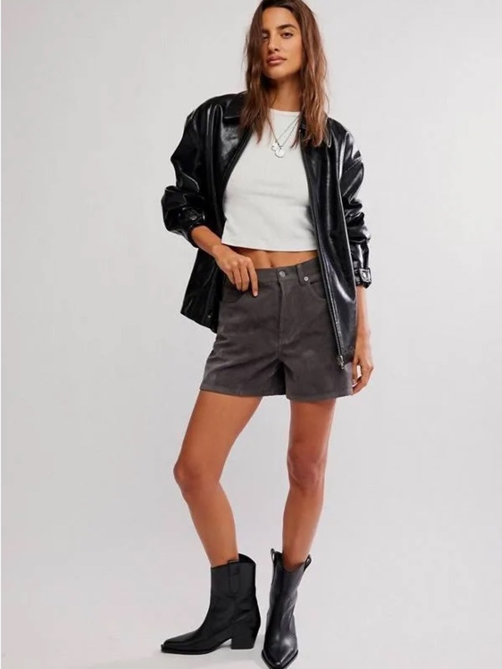 We The Free Tippi Vegan Suede Shorts. NWT